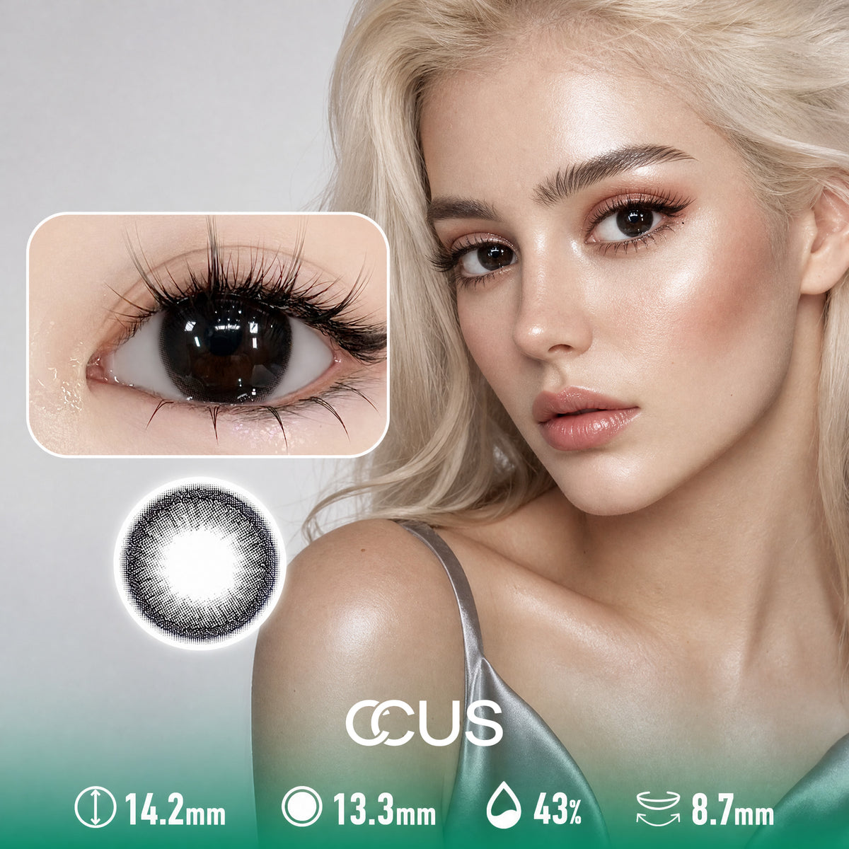 Velvet Breeze Black Contact Lenses