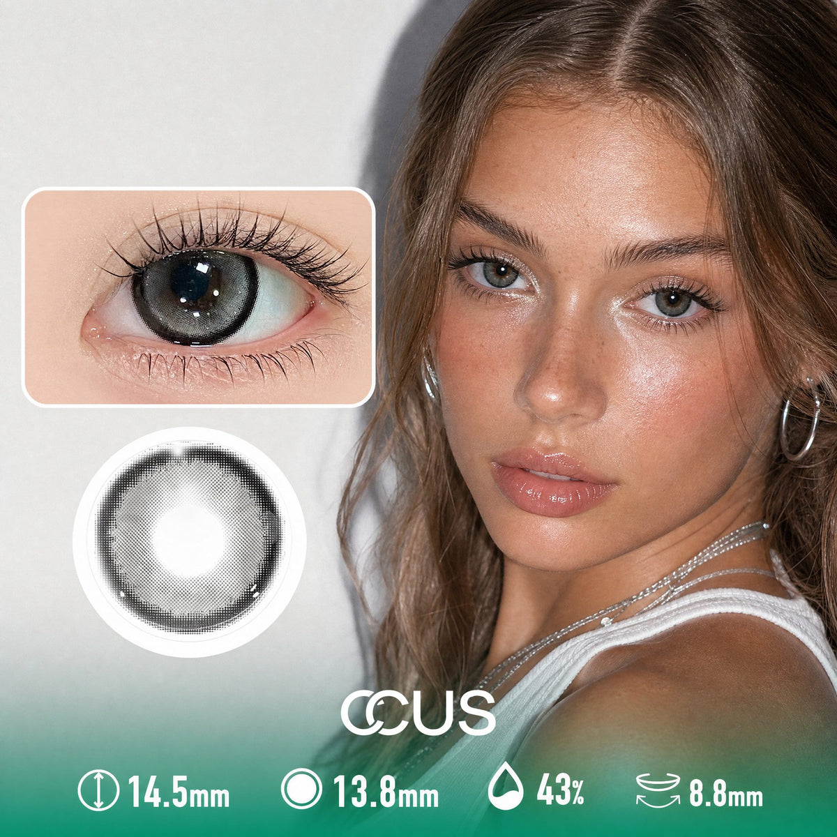 VHS Midnight Black Contact Lenses