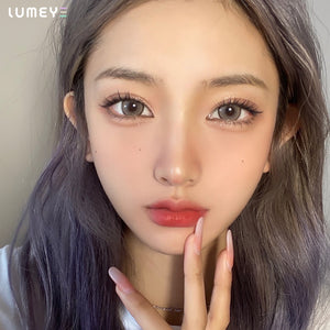 Best COLORED CONTACTS - LUMEYE Pumpkin Coach Brown Colored Contact Lenses - LUMEYE