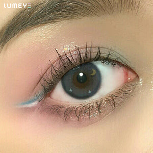 Best COLORED CONTACTS - LUMEYE Fairy Night Blue Colored Contact Lenses - LUMEYE