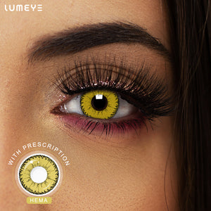 Best COLORED CONTACTS - LUMEYE Demon Brown Colored Contact Lenses - LUMEYE