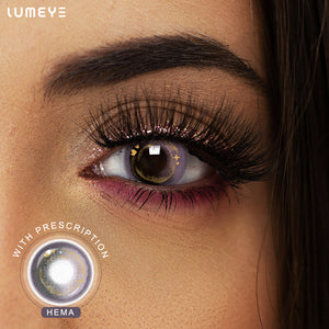 Best COLORED CONTACTS - LUMEYE Fairy Swamp Purple Colored Contact Lenses - LUMEYE