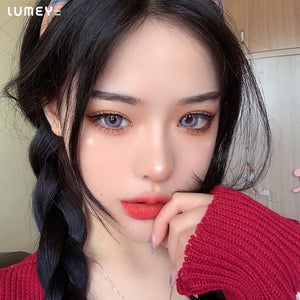 Best COLORED CONTACTS - LUMEYE Siam Purple Colored Contact Lenses - LUMEYE