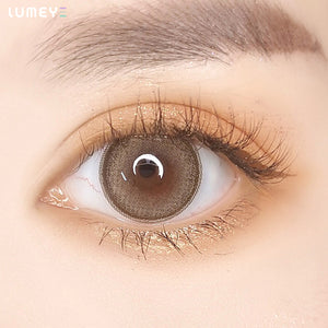 Best COLORED CONTACTS - LUMEYE Saturn Brown Colored Contact Lenses - LUMEYE
