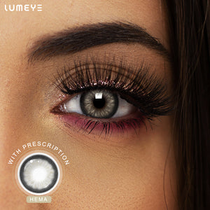 Best COLORED CONTACTS - LUMEYE Forest Gray Colored Contact Lenses - LUMEYE
