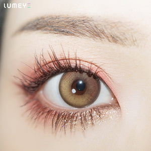 Best COLORED CONTACTS - LUMEYE Jelly Orange Yellow Colored Contact Lenses - LUMEYE