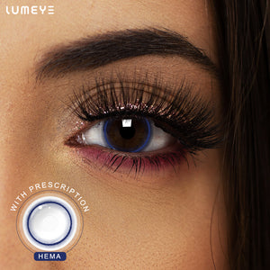 Best COLORED CONTACTS - LUMEYE Cuttlefish Blue Colored Contact Lenses - LUMEYE