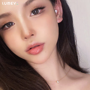 Best COLORED CONTACTS - LUMEYE Leon Black Colored Contact Lenses - LUMEYE