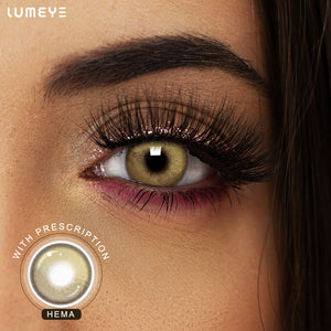 Best COLORED CONTACTS - LUMEYE Jelly Orange Yellow Colored Contact Lenses - LUMEYE