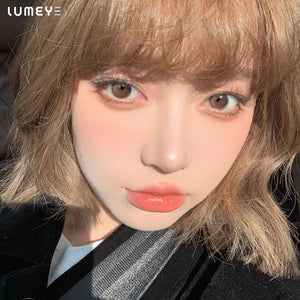 Best COLORED CONTACTS - LUMEYE Rouge Rose Gray Colored Contact Lenses - LUMEYE