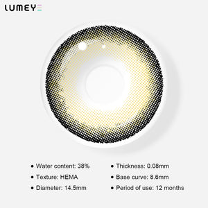 Best COLORED CONTACTS - LUMEYE Tomorrow Land Brown Colored Contact Lenses - LUMEYE