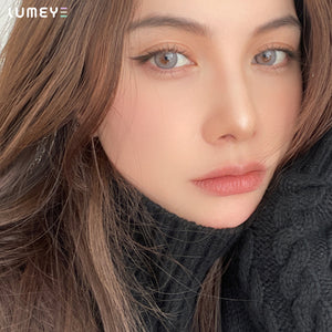 Best COLORED CONTACTS - LUMEYE Dawn Gray Colored Contact Lenses - LUMEYE