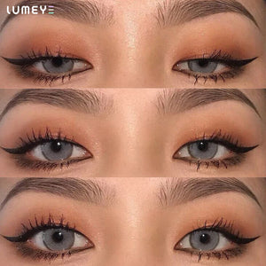 Best COLORED CONTACTS - LUMEYE Dawn Gray Colored Contact Lenses - LUMEYE