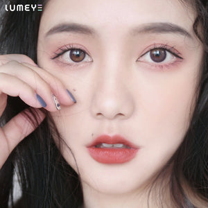 Best COLORED CONTACTS - LUMEYE Psycho Purple Colored Contact Lenses - LUMEYE