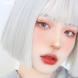 Best COLORED CONTACTS - LUMEYE Misty Purple Colored Contact Lenses - LUMEYE