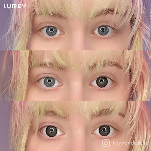 Best COLORED CONTACTS - LUMEYE Leon Black Colored Contact Lenses - LUMEYE