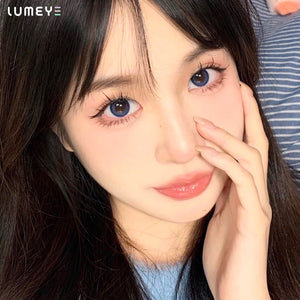 Best COLORED CONTACTS - LUMEYE Crazy Blue Colored Contact Lenses - LUMEYE