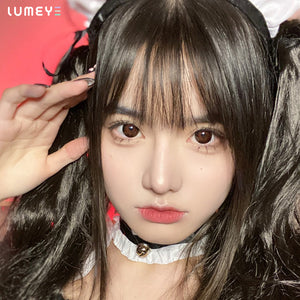 Best COLORED CONTACTS - LUMEYE Dangerous Black Colored Contact Lenses - LUMEYE