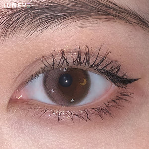 Best COLORED CONTACTS - LUMEYE Fairy Night Pink Colored Contact Lenses - LUMEYE