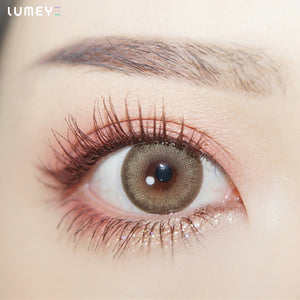 Best COLORED CONTACTS - LUMEYE Summer Brown Colored Contact Lenses - LUMEYE
