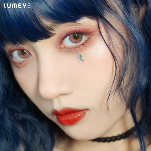 Best COLORED CONTACTS - LUMEYE Fairy Night Pink Colored Contact Lenses - LUMEYE