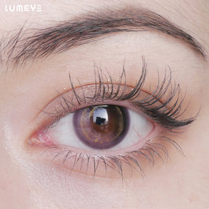 Best COLORED CONTACTS - LUMEYE Fairy Swamp Purple Colored Contact Lenses - LUMEYE