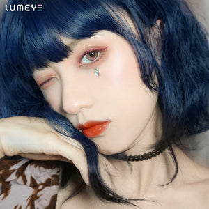 Best COLORED CONTACTS - LUMEYE Fairy Night Pink Colored Contact Lenses - LUMEYE