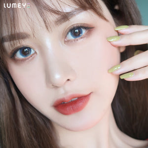 Best COLORED CONTACTS - LUMEYE Mermaid Tears Blue Colored Contact Lenses - LUMEYE