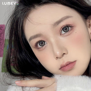 Best COLORED CONTACTS - LUMEYE Dia Gray Colored Contact Lenses - LUMEYE