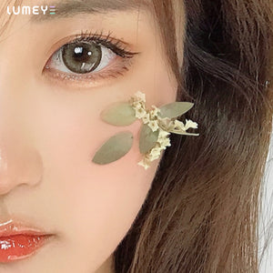 Best COLORED CONTACTS - LUMEYE Summer Brown Colored Contact Lenses - LUMEYE