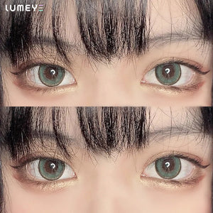Best COLORED CONTACTS - LUMEYE Tomorrow Land Green Colored Contact Lenses - LUMEYE