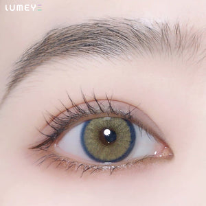 Best COLORED CONTACTS - LUMEYE Neala Green Colored Contact Lenses - LUMEYE
