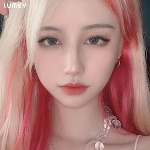 Best COLORED CONTACTS - LUMEYE Marble Gray Colored Contact Lenses - LUMEYE