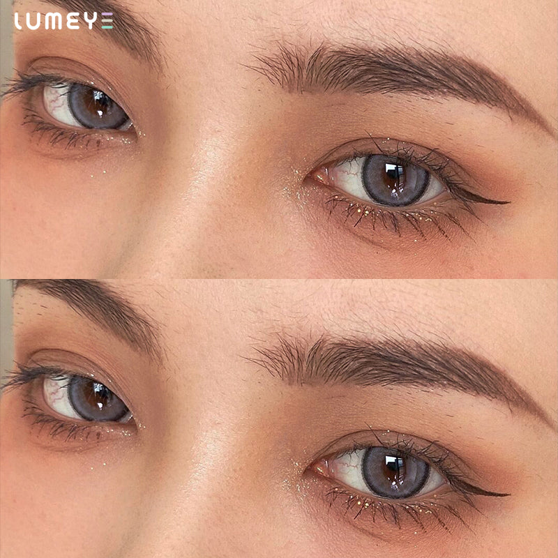 Best COLORED CONTACTS - LUMEYE Dawn Gray Colored Contact Lenses - LUMEYE