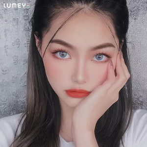 Best COLORED CONTACTS - LUMEYE Kitten Blue Colored Contact Lenses - LUMEYE