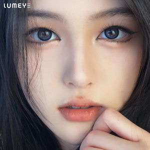 Best COLORED CONTACTS - LUMEYE Sapphire Blue Colored Contact Lenses - LUMEYE
