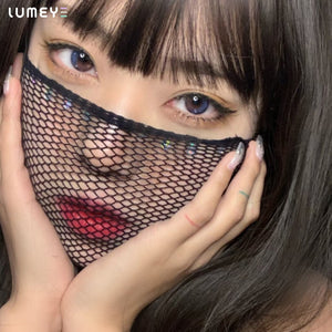 Best COLORED CONTACTS - LUMEYE Fairy Night Purple Colored Contact Lenses - LUMEYE