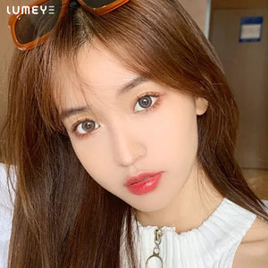 Best COLORED CONTACTS - LUMEYE Marble Gray Colored Contact Lenses - LUMEYE