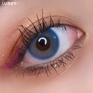 Best COLORED CONTACTS - LUMEYE Juicy Gray Blue Colored Contact Lenses - LUMEYE