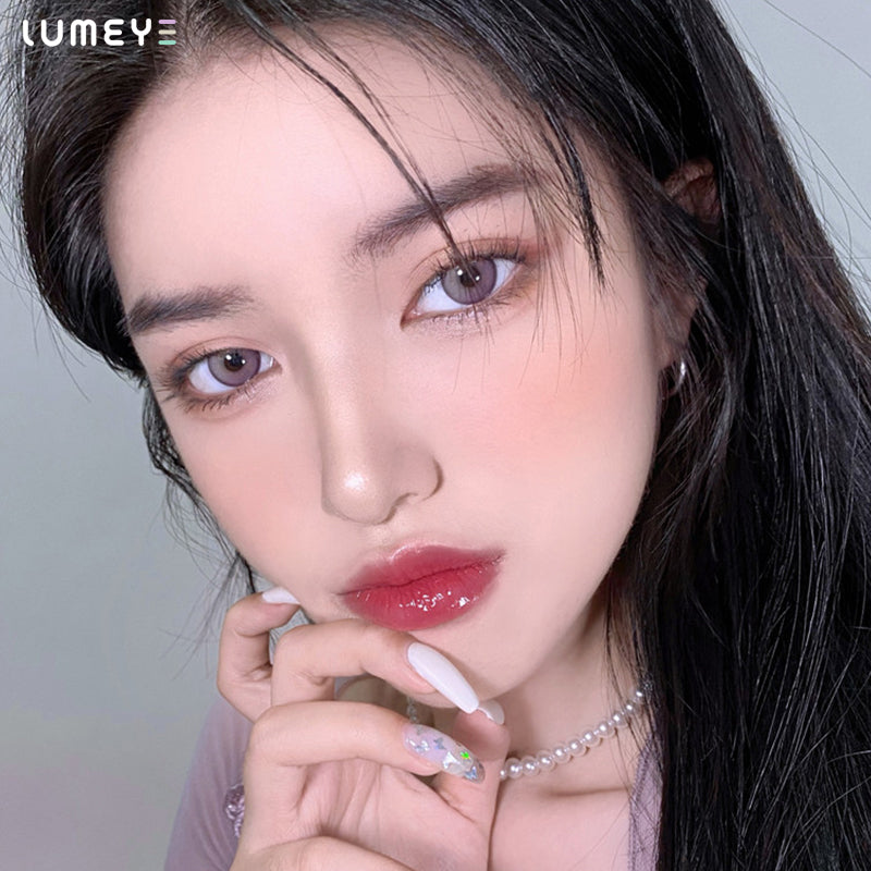 Best COLORED CONTACTS - LUMEYE Jelly Grape Purple Colored Contact Lenses - LUMEYE