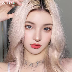 Best COLORED CONTACTS - LUMEYE Hidden Ice Gray Colored Contact Lenses - LUMEYE