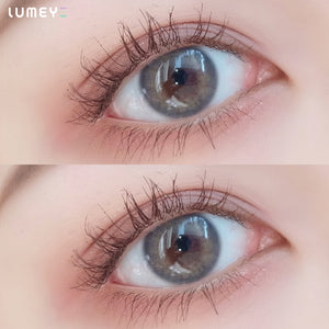 Best COLORED CONTACTS - LUMEYE Queen Gray Colored Contact Lenses - LUMEYE