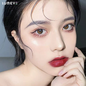 Best COLORED CONTACTS - LUMEYE Psycho Black Colored Contact Lenses - LUMEYE