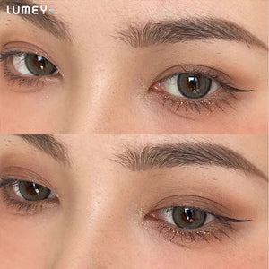 Best COLORED CONTACTS - LUMEYE Coconut Gray Colored Contact Lenses - LUMEYE