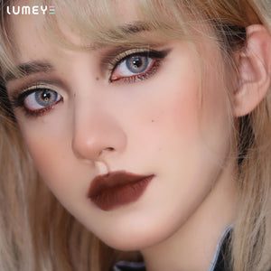 Best COLORED CONTACTS - LUMEYE India Blue Colored Contact Lenses - LUMEYE