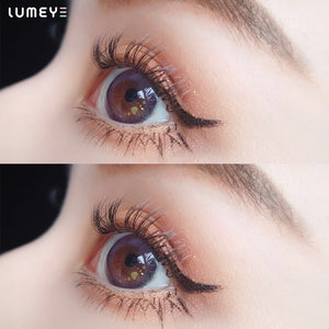 Best COLORED CONTACTS - LUMEYE Fairy Swamp Purple Colored Contact Lenses - LUMEYE