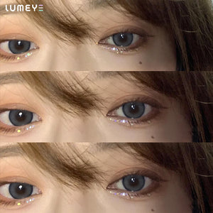 Best COLORED CONTACTS - LUMEYE Tomorrow Land Gray Colored Contact Lenses - LUMEYE