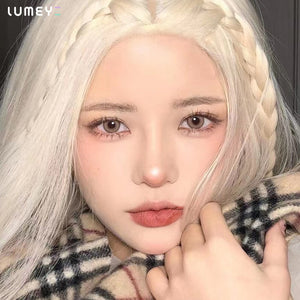 Best COLORED CONTACTS - LUMEYE Golden Mocha Brown Colored Contact Lenses - LUMEYE