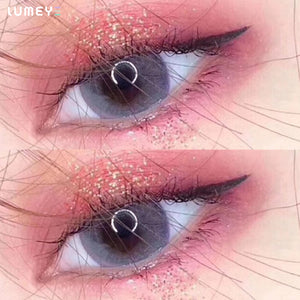 Best COLORED CONTACTS - LUMEYE Hazy Gray Colored Contact Lenses - LUMEYE