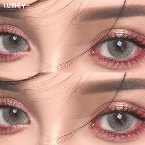 Best COLORED CONTACTS - LUMEYE Ice Crack Gray Colored Contact Lenses - LUMEYE